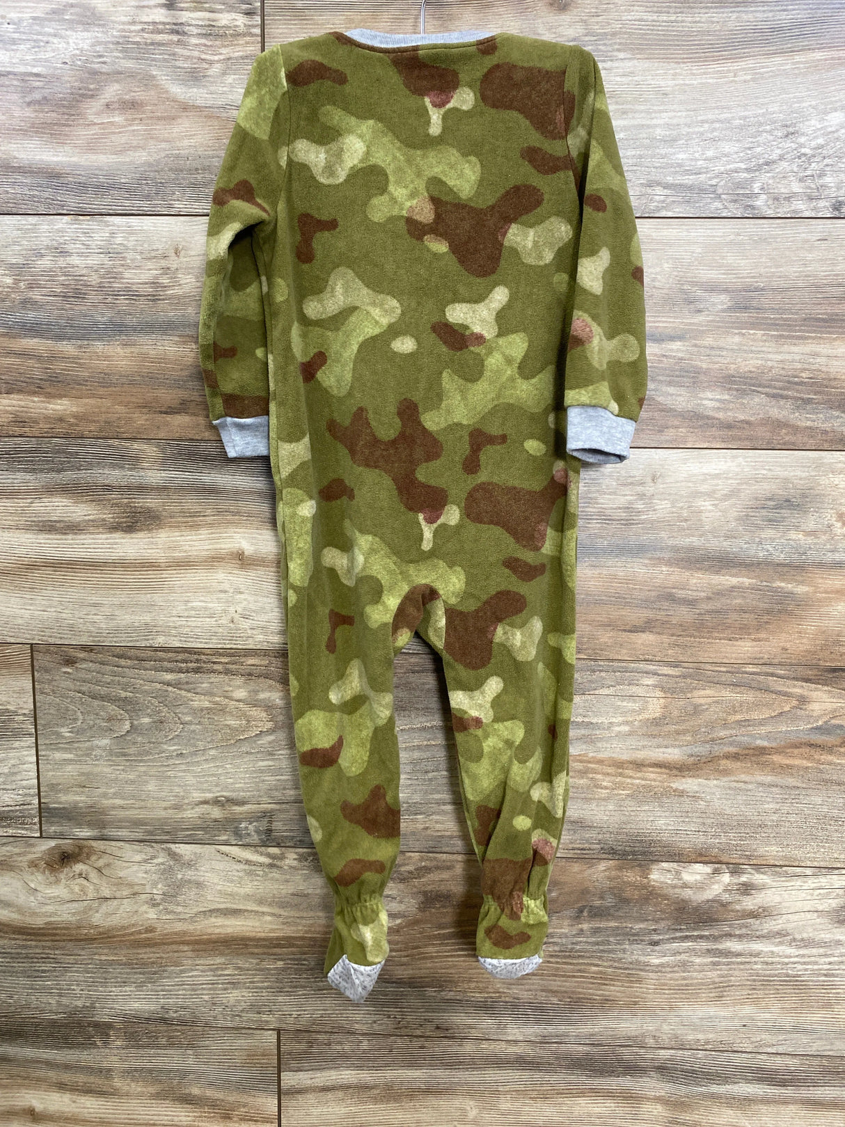 Carter's Camo Blanket Sleeper Green sz 2T