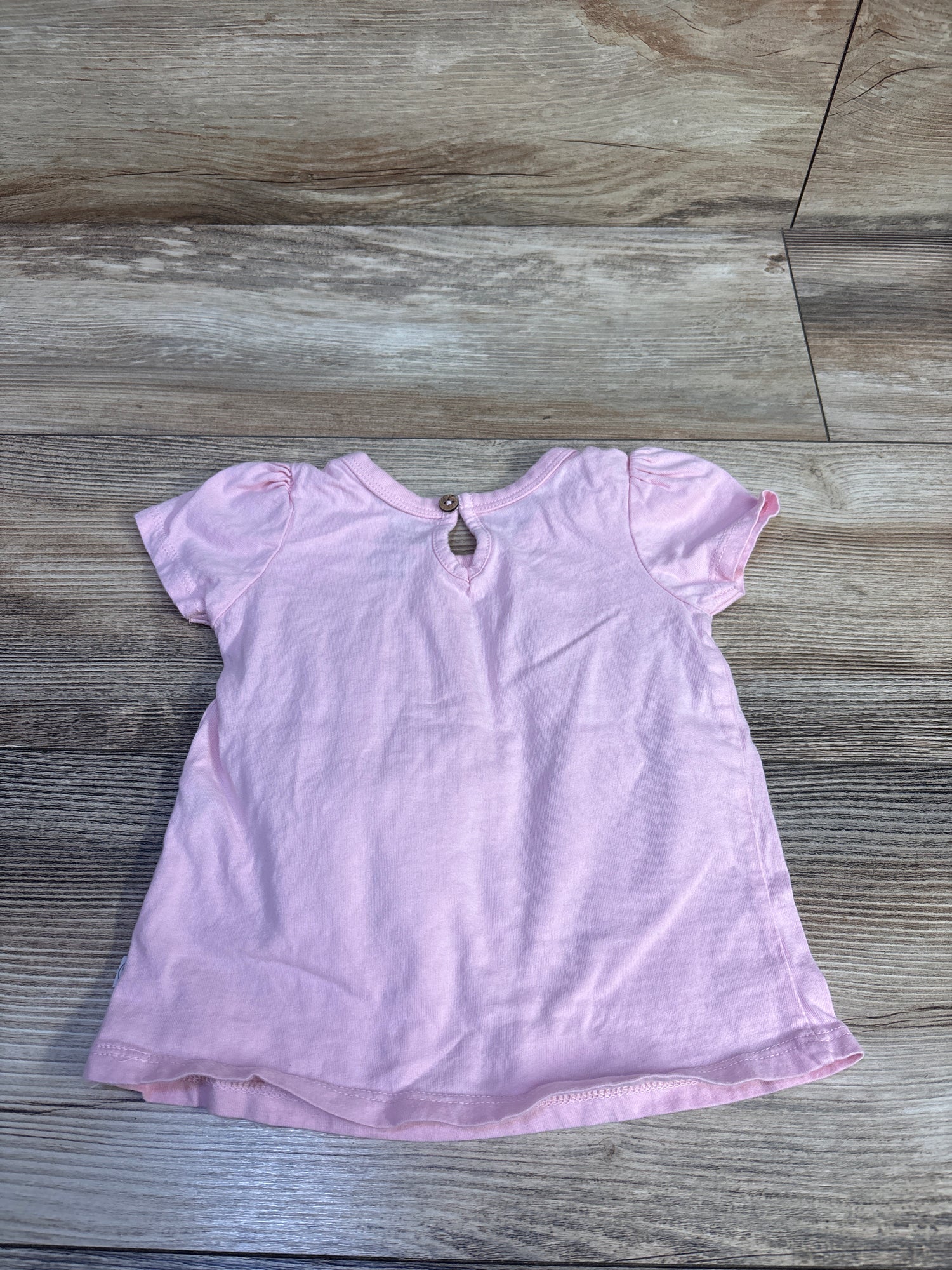 Honest Baby Solid Shirt Pink sz 12m