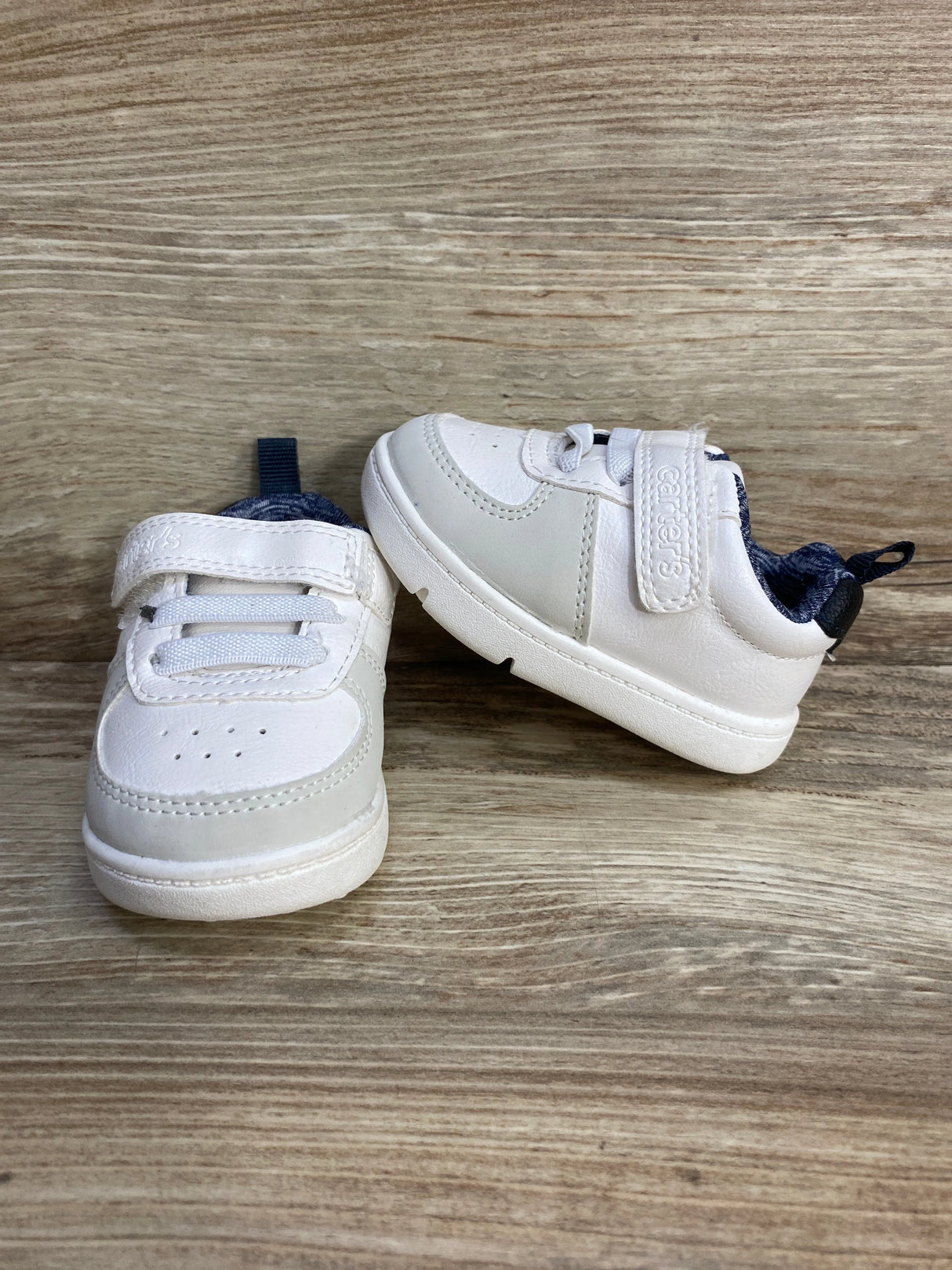Carter's Every Step First Walker Kyle Casual Sneakers White sz 2.5c