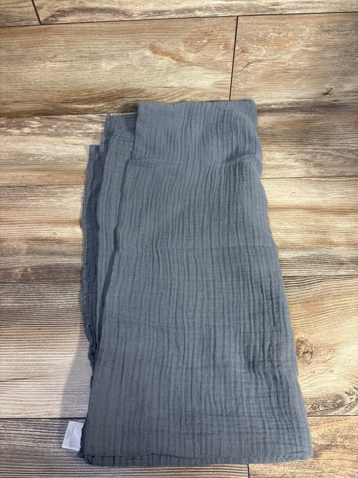 Cloud Island Muslin Swaddle Blanket, Grey