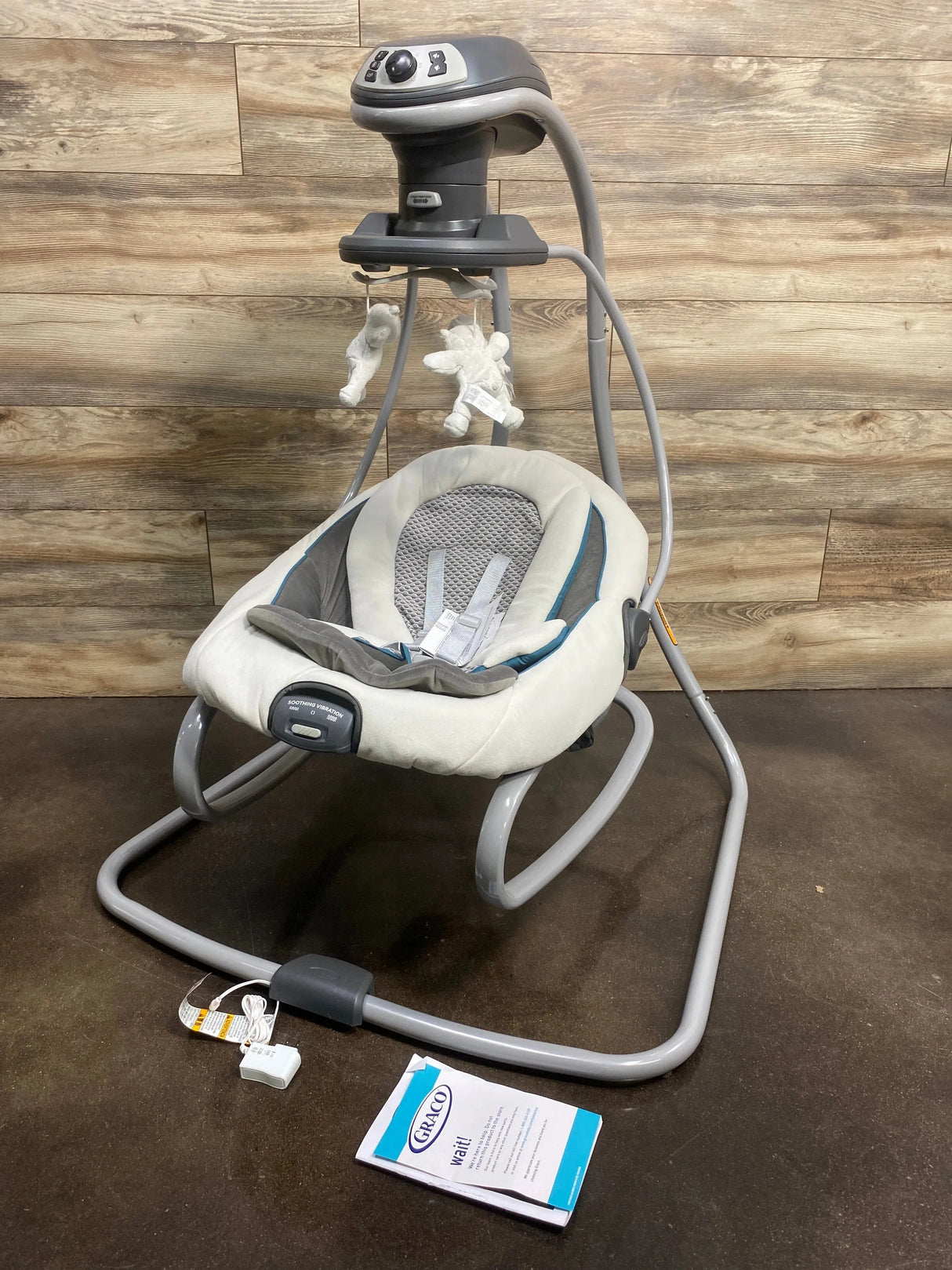 NEW Graco DuetSoothe Swing and Rocker in Sapphire