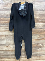 Marvel Avengers Black Panther Zip Up Union Suit sz 4/5