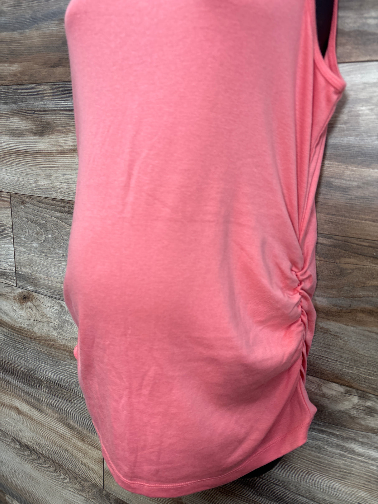 Sonoma Ruched Tank Top Pink sz Large