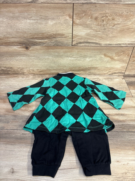 NEW YiErYing Tanjiro Jumpsuit Black sz 3-6m - Me n Mommy To Be
