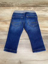 Cat & Jack Skinny Drawstring Jeans Blue sz 12m