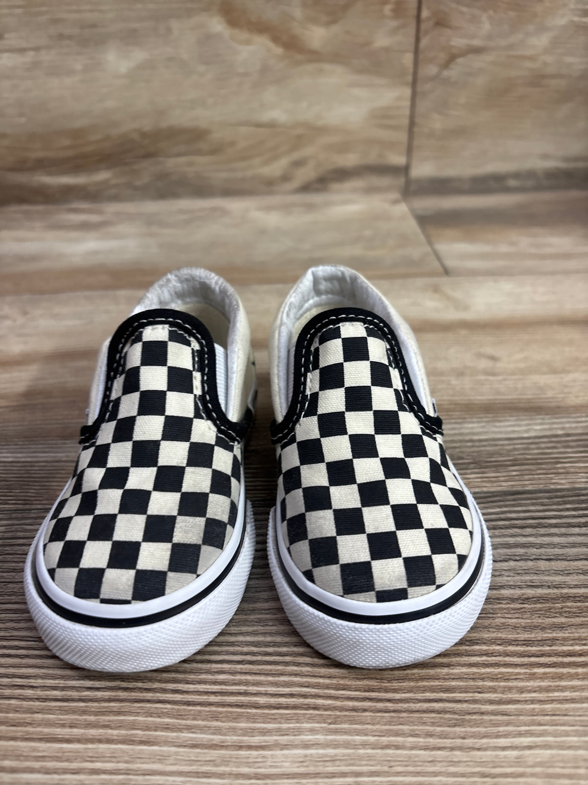 Vans Classic Slip-On Checkerboard Sneakers sz 5c