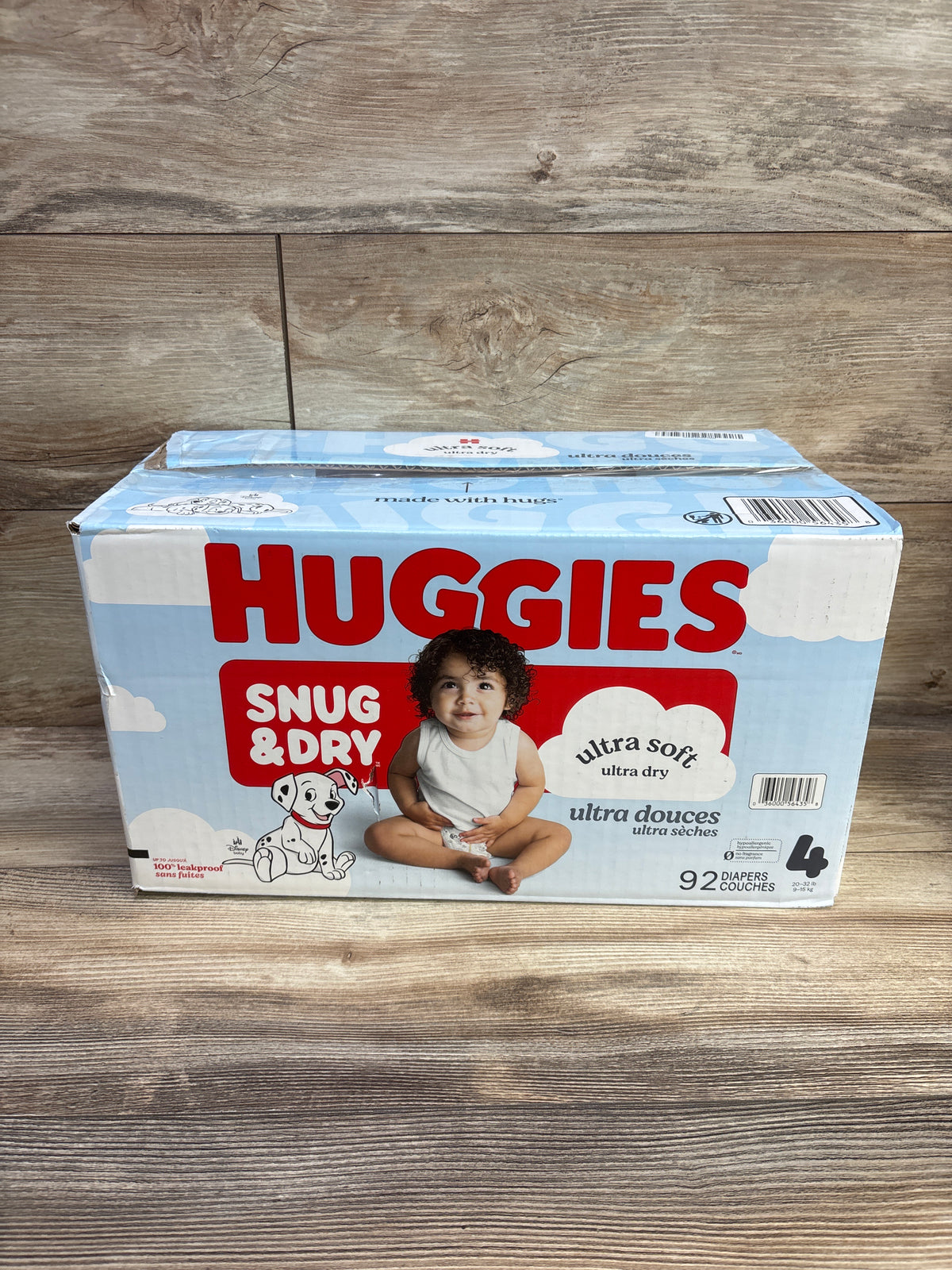 NEW Huggies Snug & Dry Diapers Size 4 92ct