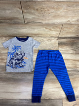 Carter's 2pc Dinosaur Pajama Set Grey sz 24m