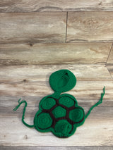 Photo Prop Crochet Turtle Costume Green sz Newborn