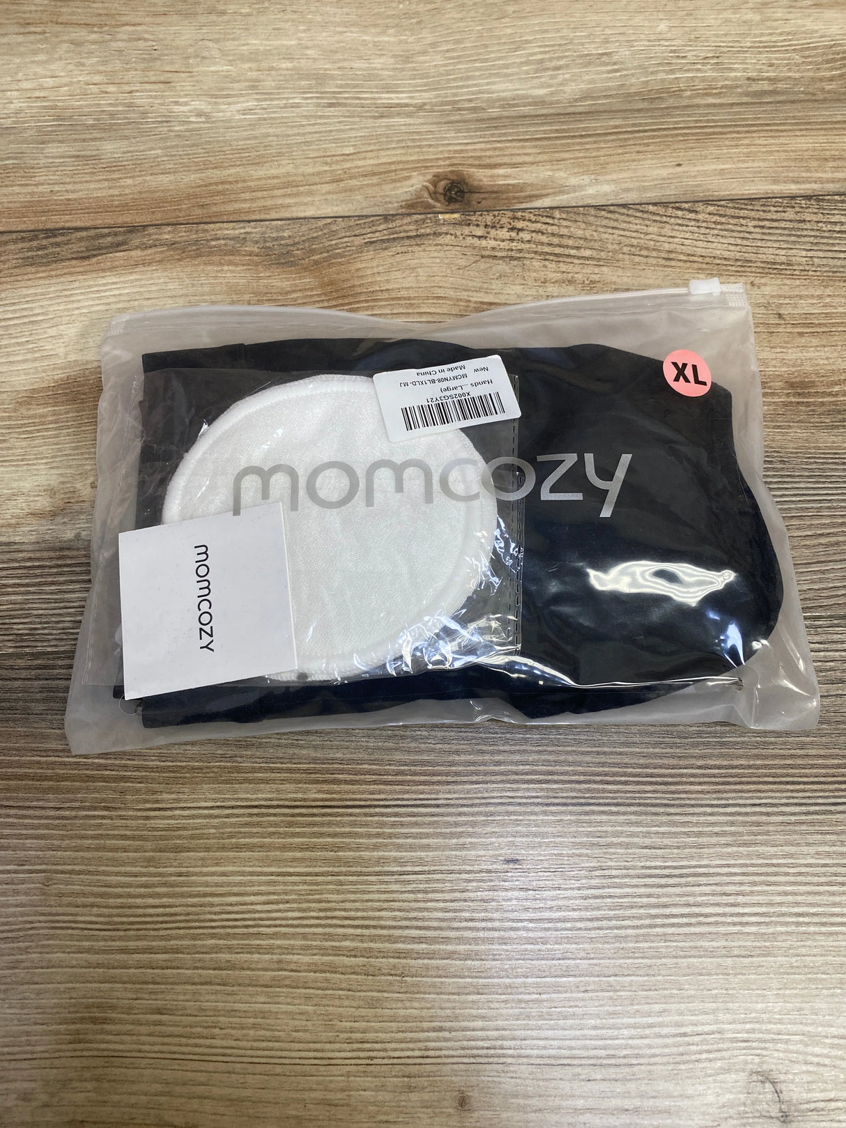 NEW Momcozy Hands-Free Pumping Bra Black Sz L