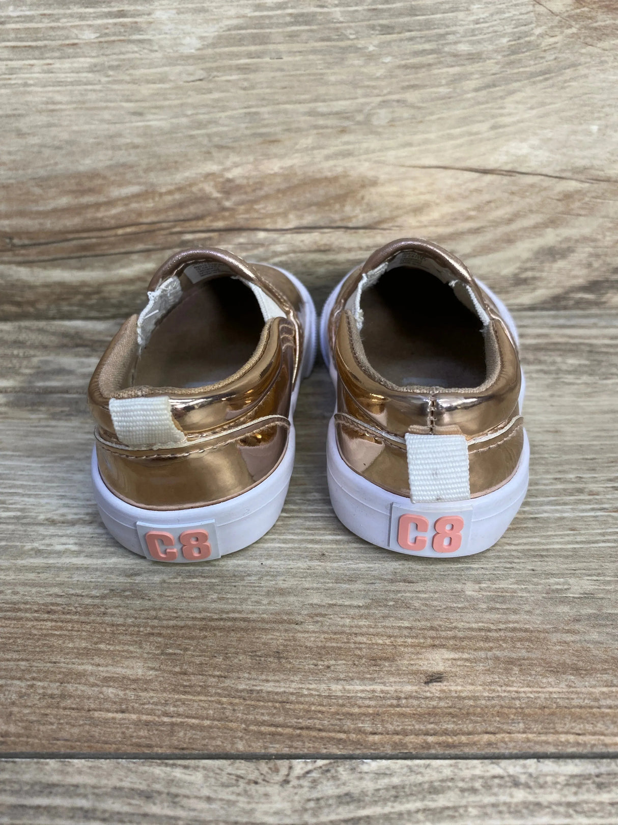 Crazy 8 Rose Gold Slip On Shoes sz 5c