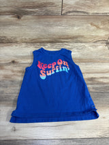 Gap Kids Keep On Surfin' Tank Top Blue sz 4-5T - Me n Mommy To Be