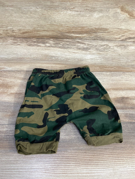 Camo Shorts Green sz 18-24m - Me n Mommy To Be