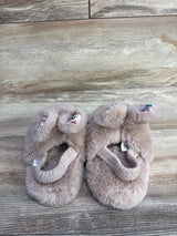 Wonder Nation Bunny Aline Slippers Beige sz 7-8c