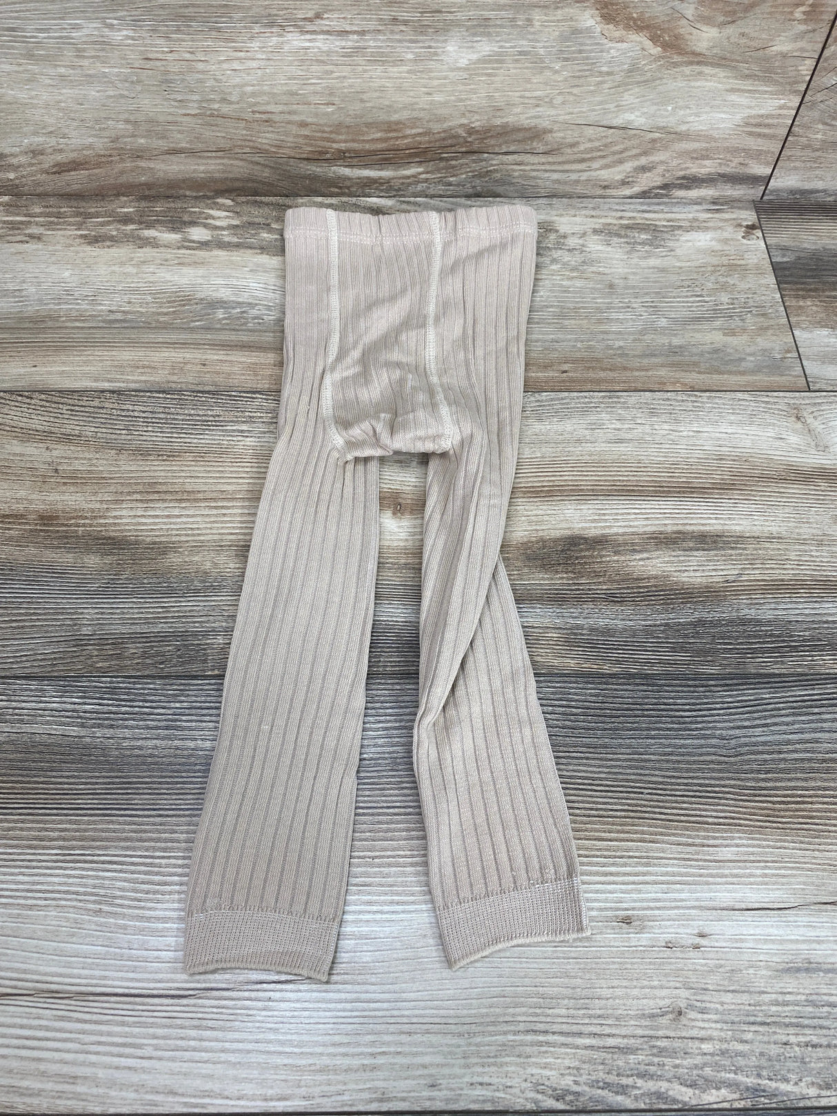 NEW Toddler Girls Footless Tights Khaki Sz 2T