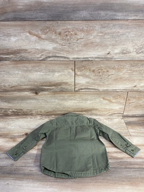 Next Button Up Shirt Green sz 3T - Me n Mommy To Be