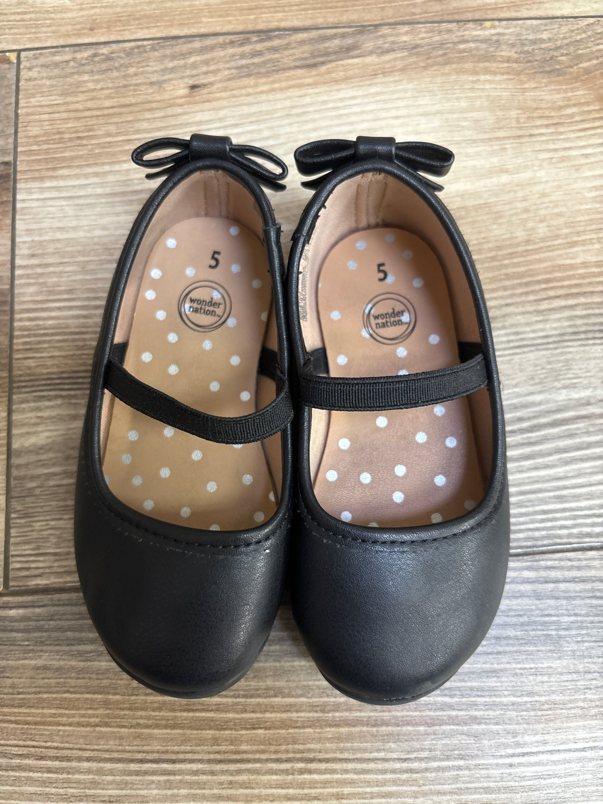 Wonder Nation Bow Ballet Flats sz 5c