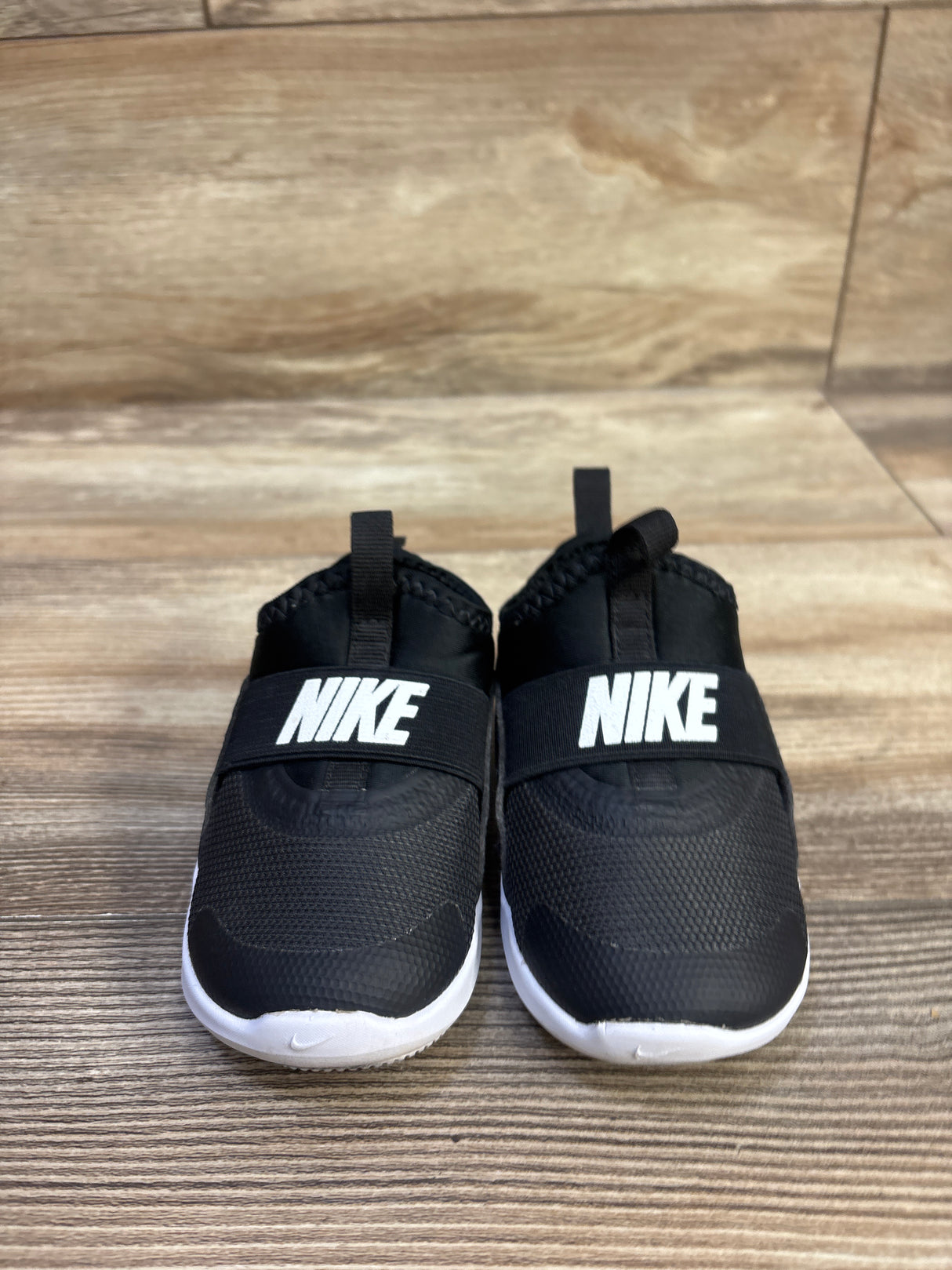Nike Flex Runner 4 TD 'Black White' Sneakers sz 6c