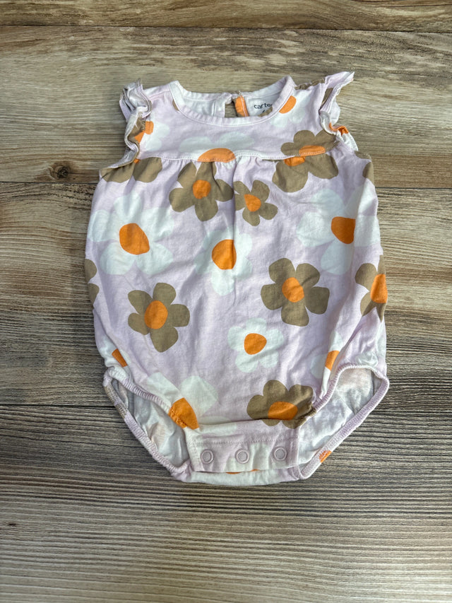 Carter's Floral Romper Pink sz 6m - Me n Mommy To Be