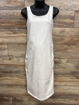 Isabel Maternity Tank Bodycon Dress White sz Medium