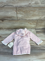 NEW Snug Hooded Terry Cloth Robe Pink sz 0-9m