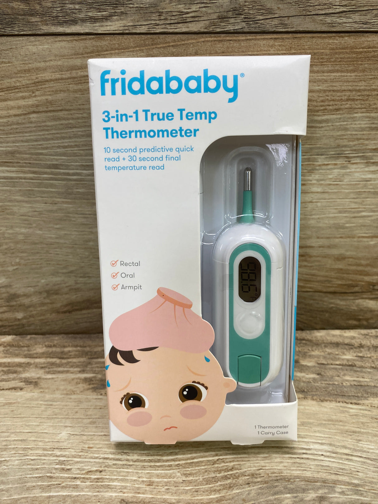 NEW Frida Baby 3-in-1 True Temperature Digital Thermometer