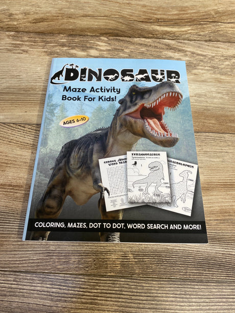 Dinosaur Maze Activity Book - Me n Mommy To Be