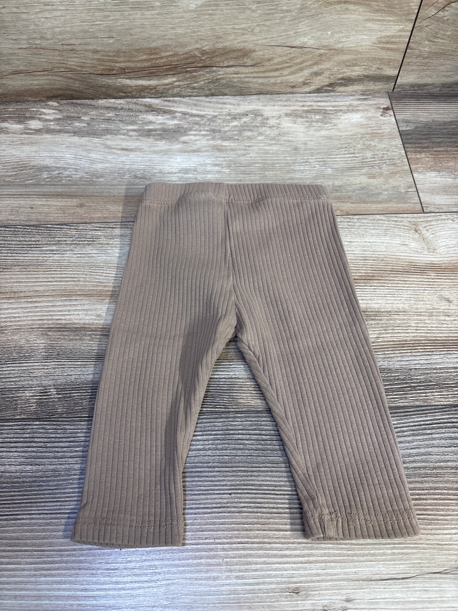 H&M Organic Ribbed Leggings Tan sz 6m