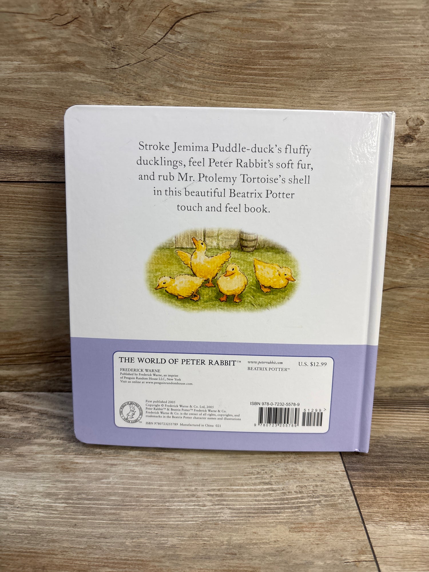 Peter Rabbit Touch and Feel Board Book