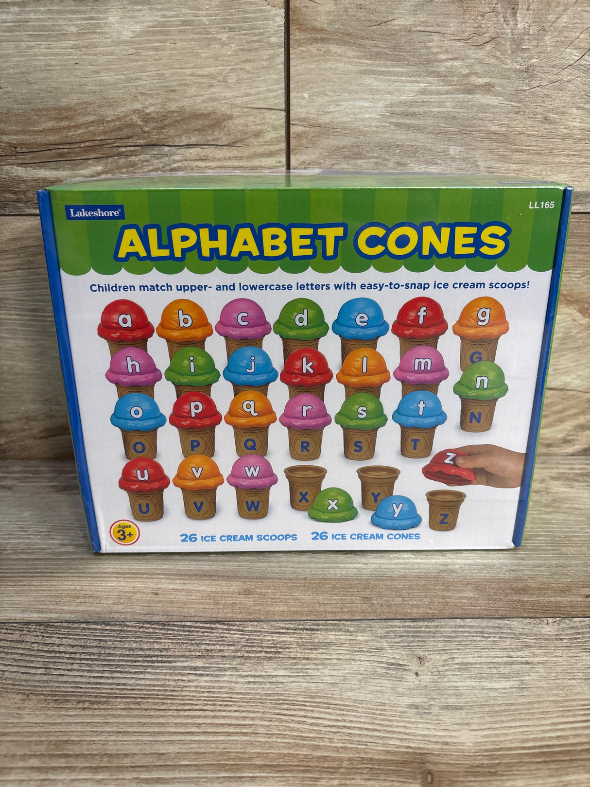 NEW Lakeshore Alphabet Cones