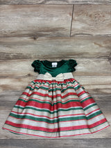 B by Bonnie Jean Velvet Christmas Dress Green sz 2T