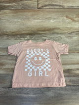 Bella + Canvas Kids Daddy's Girl Shirt Pink sz 6-12m - Me n Mommy To Be