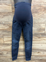 Indigo Blue Secret Fit Belly Maternity Jeans Dark Wash sz Small