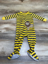 Simple Joys Striped Sleeper Yellow/Blue Sz 6-9m