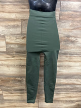 Blanqi Everyday Maternity Belly Support Leggings Green sz Large
