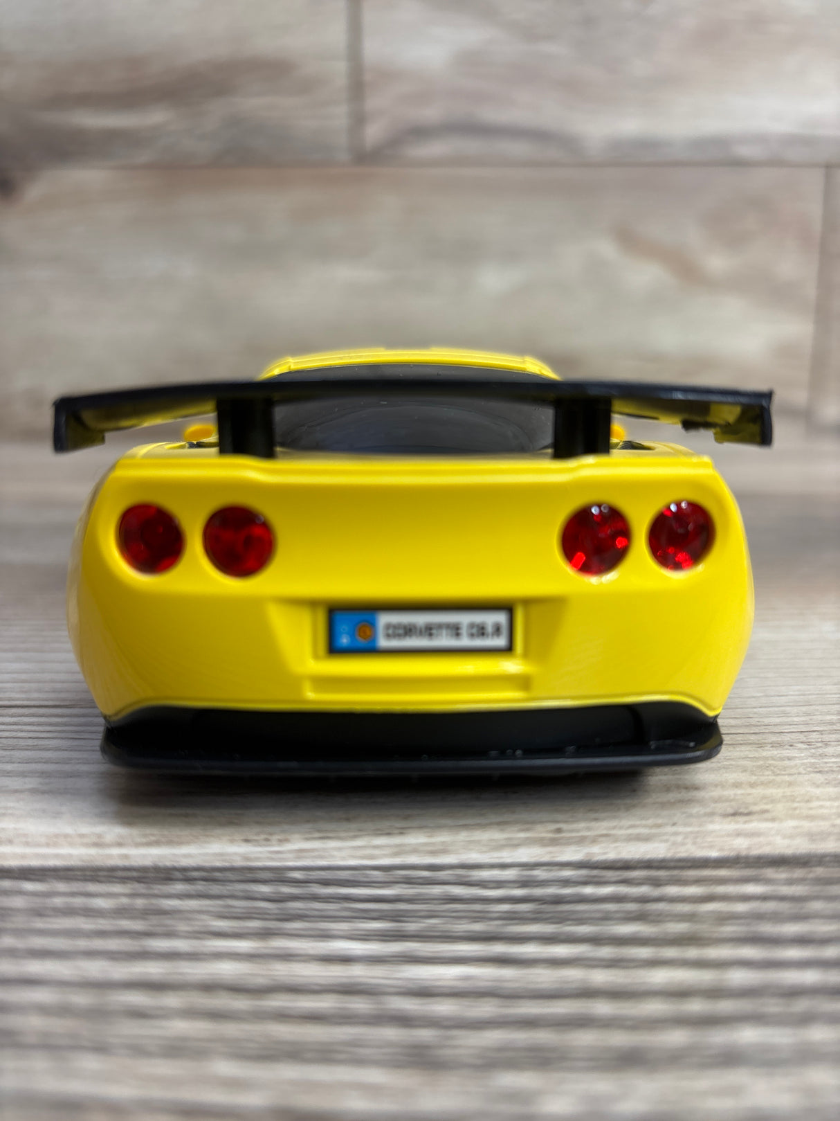 Remote Control 2012 Corvette C6R 1/24 Scale Car, Yellow