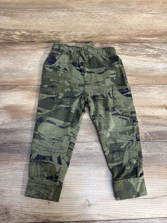 Cat & Jack Drawstring Dino Joggers Green sz 3T - Me n Mommy To Be