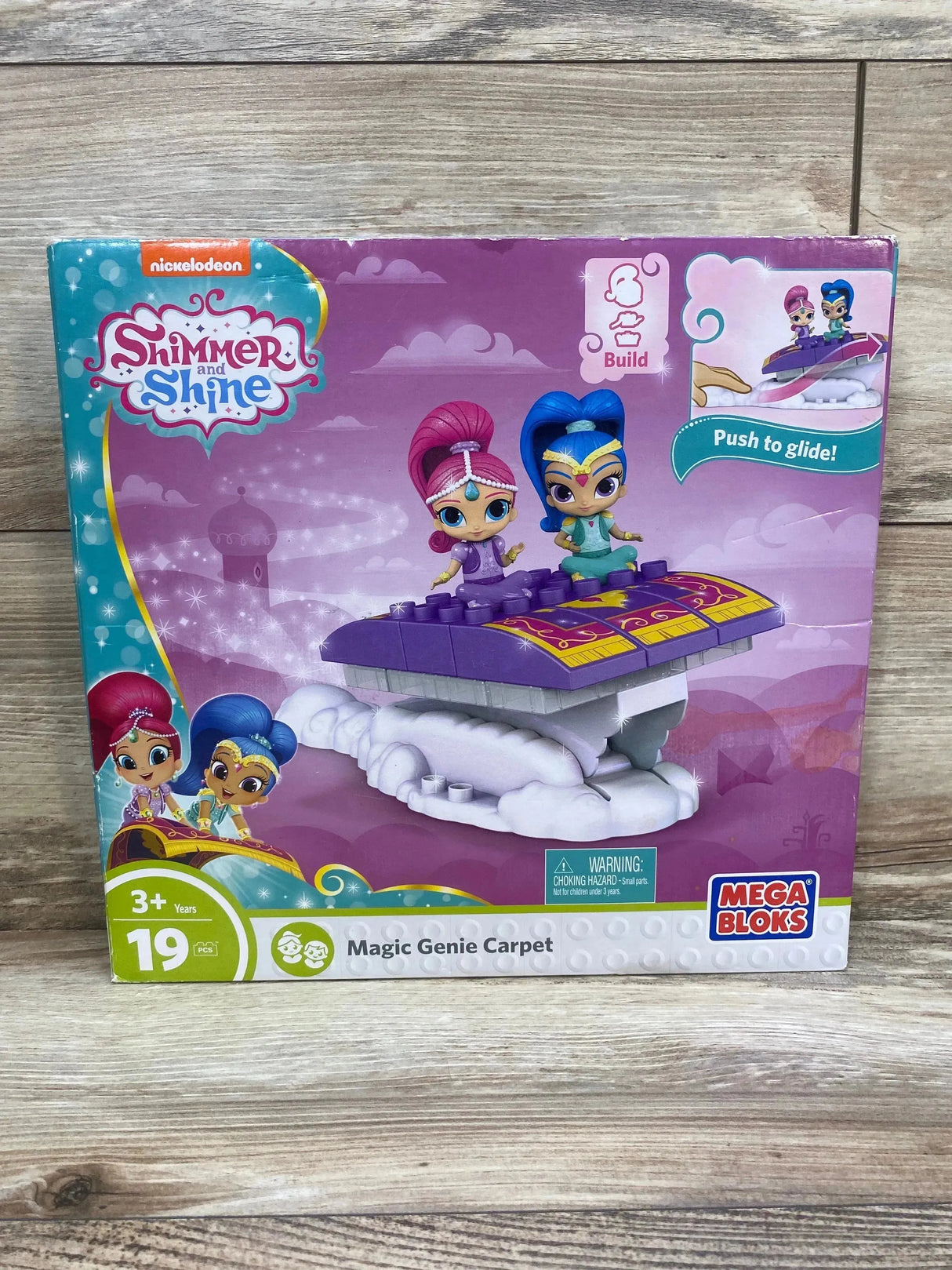 NEW Mega Bloks Shimmer & Shine, Magic Genie Carpet