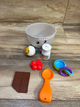 Fisher-Price Laugh & Learn Magic Color Mixing Bowl with Pretend Food
