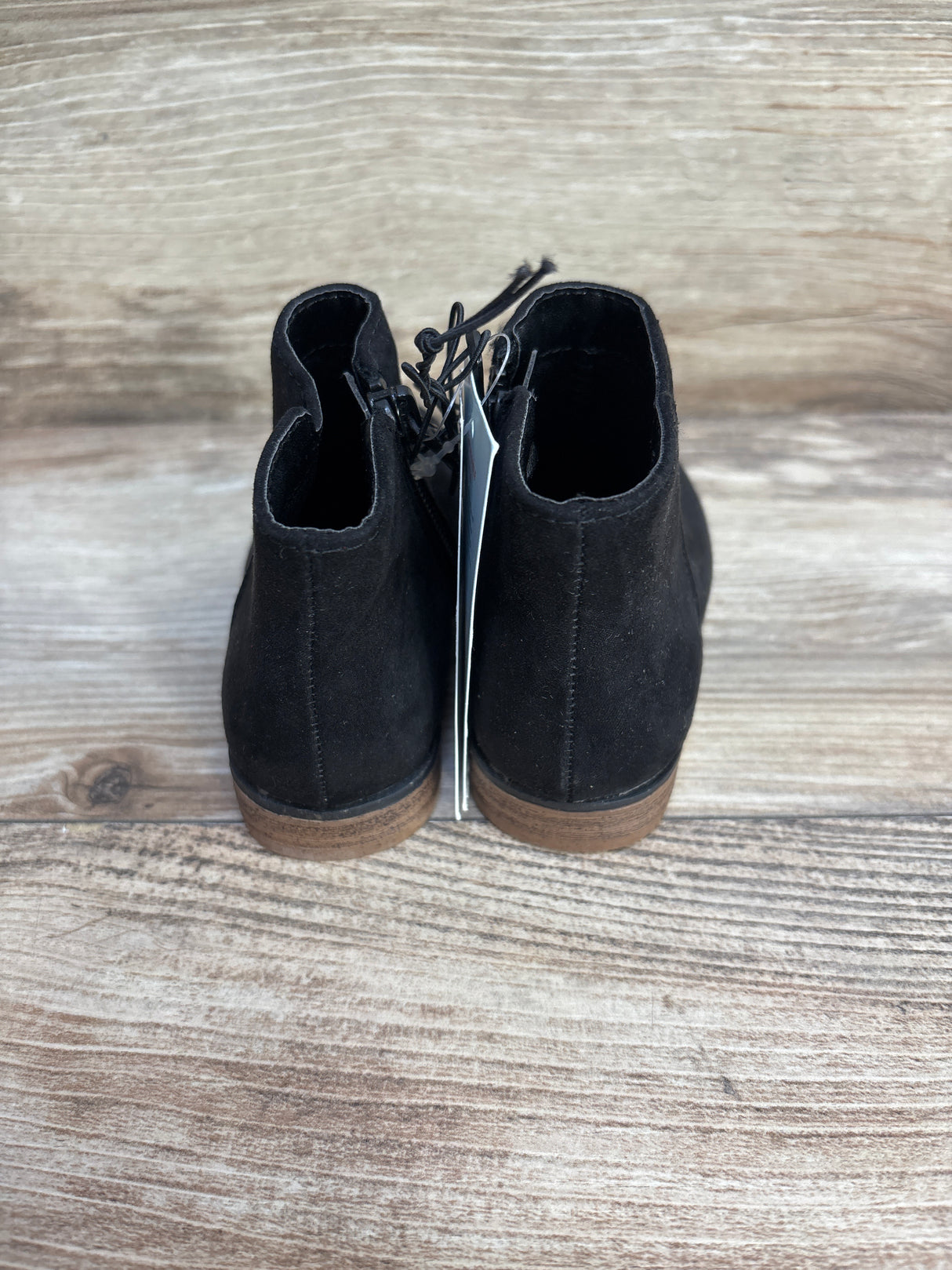 NEW Cat & Jack Penelope Zipper Boots Black Sz 6c