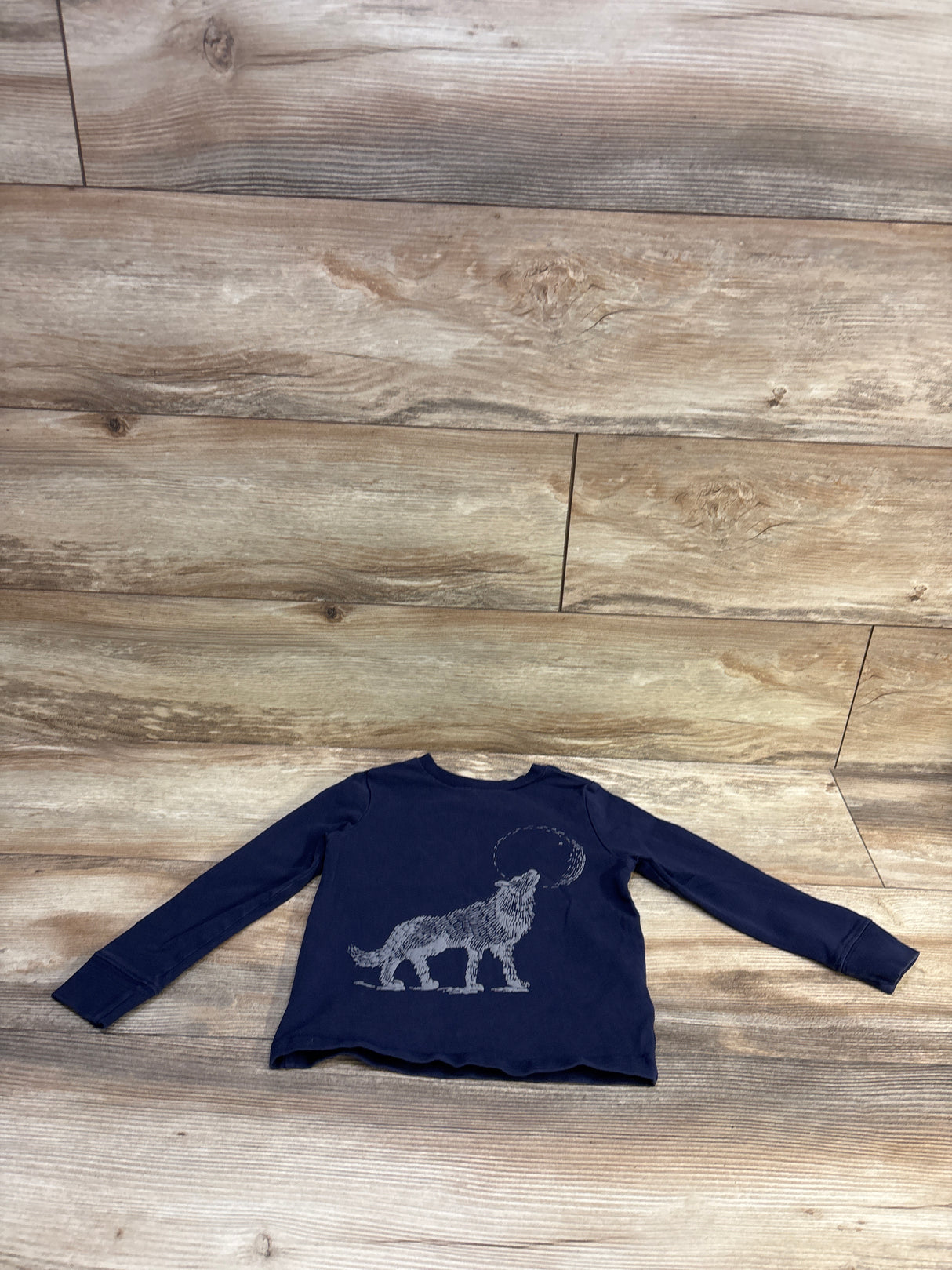 Tommy Bahama Long Sleeve Wolf Shirt Navy sz 4T