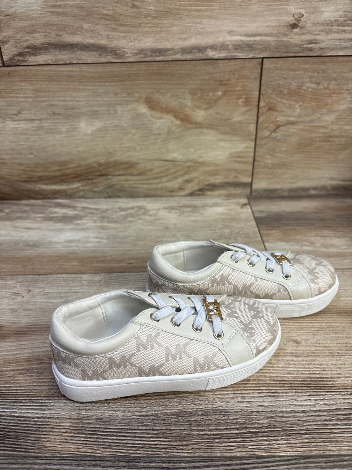 Michael Kors Logo Slip-On Sneakers Beige sz 8c