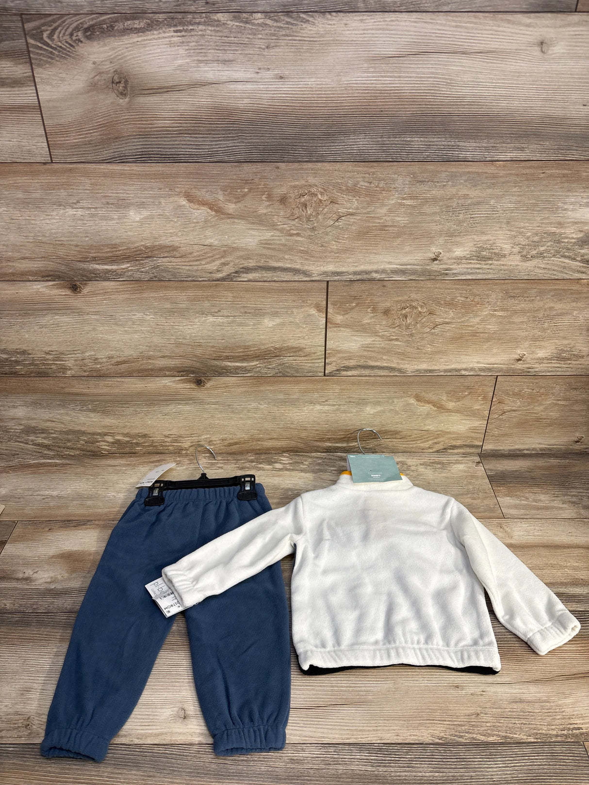 NEW Pl Baby 3pc Set White sz 18m