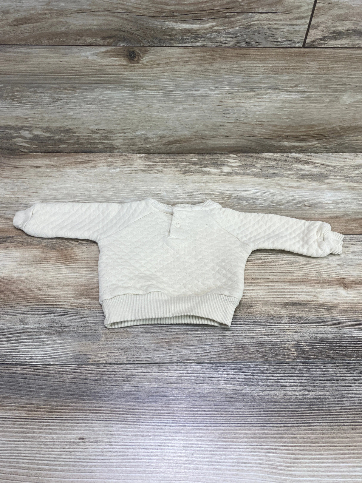 Koala Baby Quilted Sweatshirt Beige sz Newborn