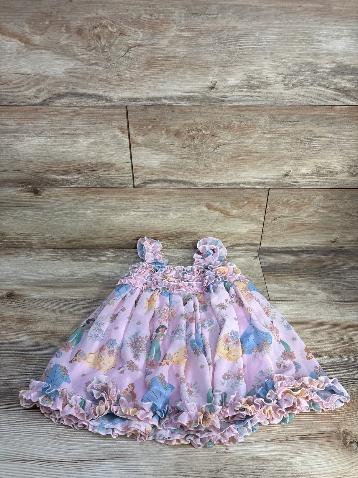 Disney Princess Ruffle Tulle Dress Pink sz 2T