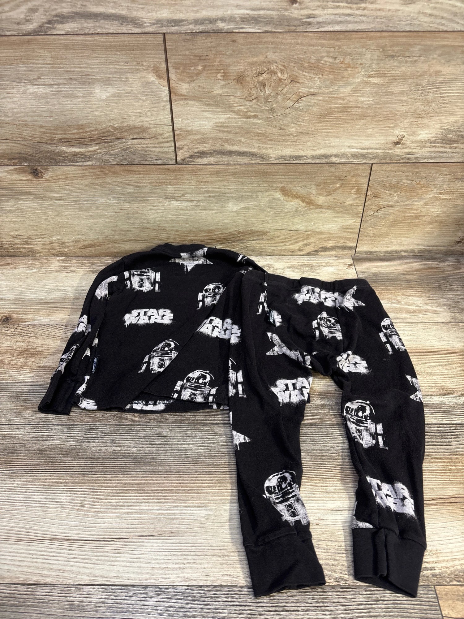 nununu x Star Wars 2pc Loungewear Pajama Set Black sz 2-3T