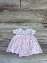 Child Of Mine Viscose Bodysuit Dress Pink sz 0-3m