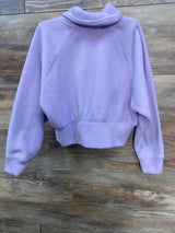 Fleece Turtle Neck Pull Over Sweatshirt Lilac sz 5T