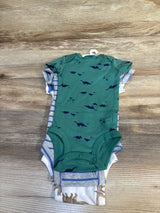 NEW Just One You 3pk Dino Bodysuits Green sz 3m
