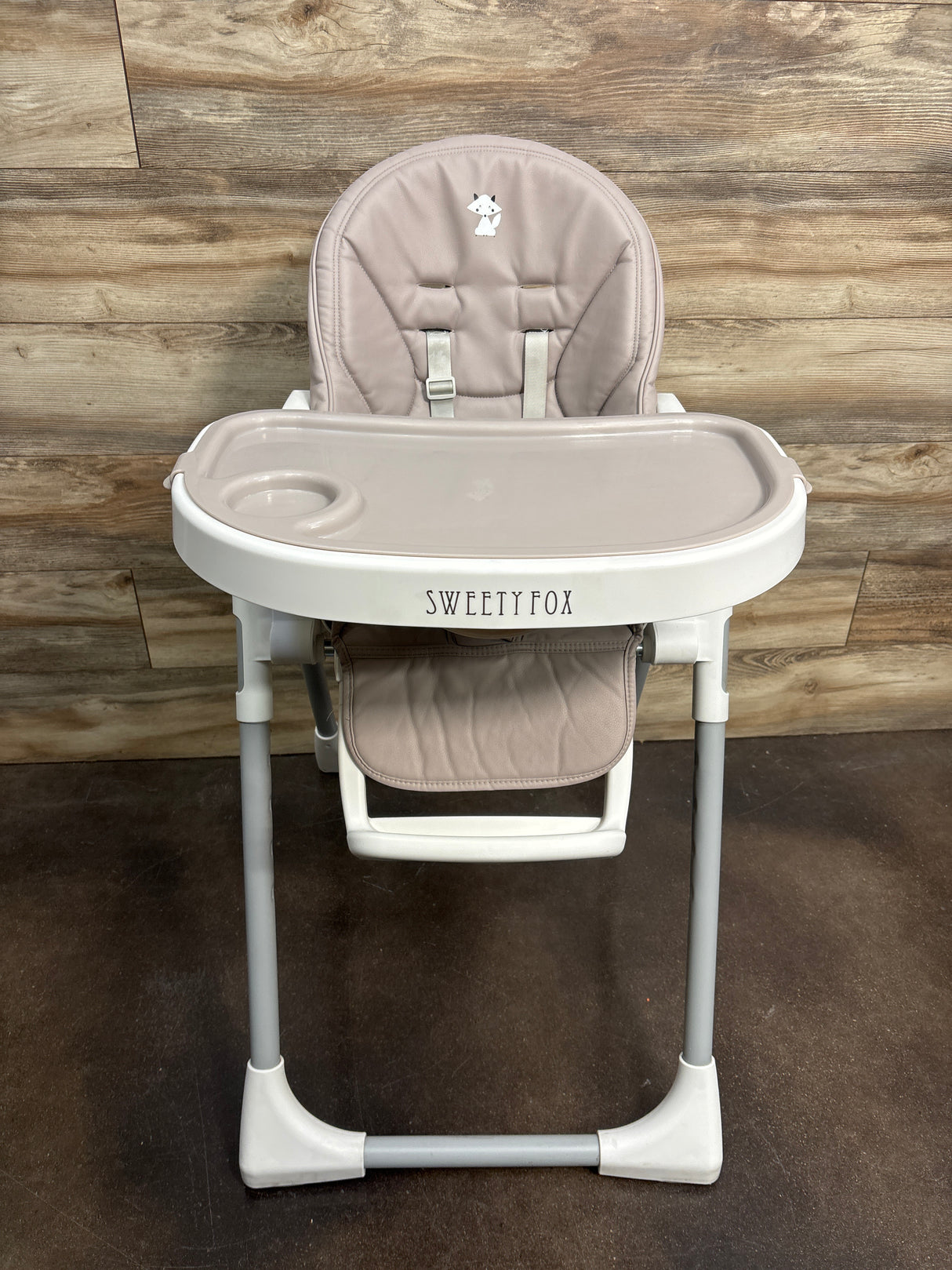 Sweety Fox Ultra Compact Evolving Baby High Chair - Grey